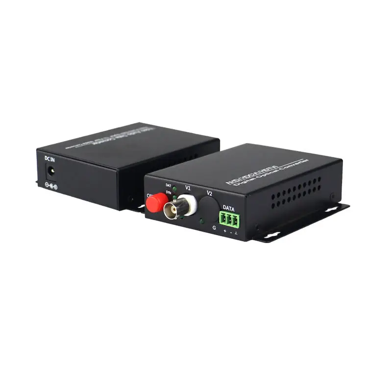 1080P HD 4 channels Video to Fiber Optical Media Converters TVI CVI HD CCTV FC