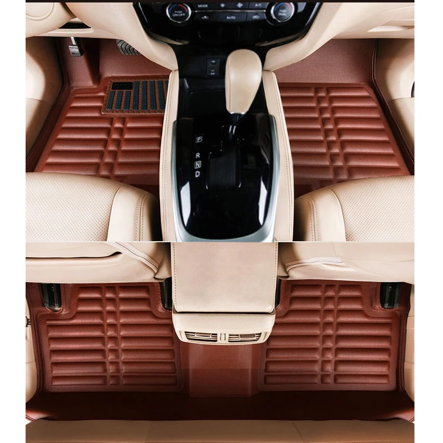 

free shipping leather car floor mat carpet rug for nissan x-trail xtrail Rogue 2013 2014 2015 2016 2017