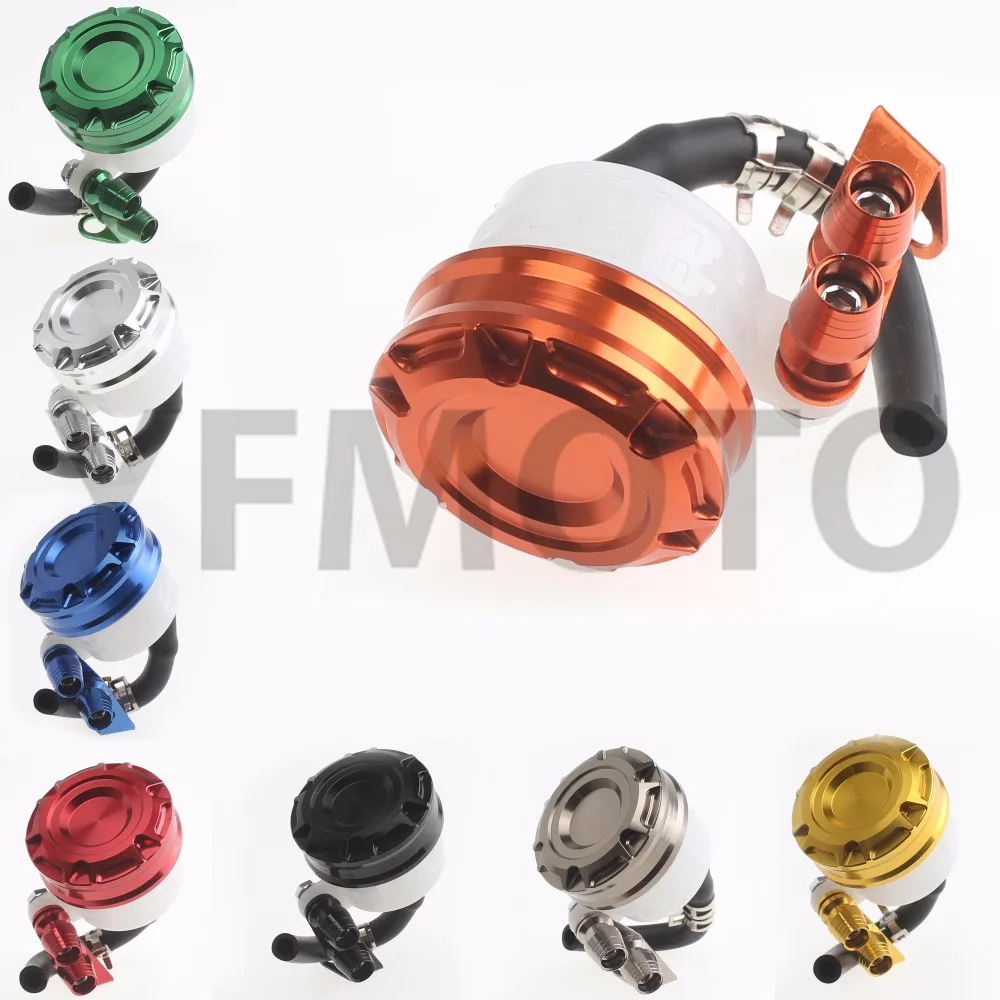 Color : Orange Universal Motorcycle Front Brake Clutch Tank Cylinder Fluid Oil Reservoir Cyclist store