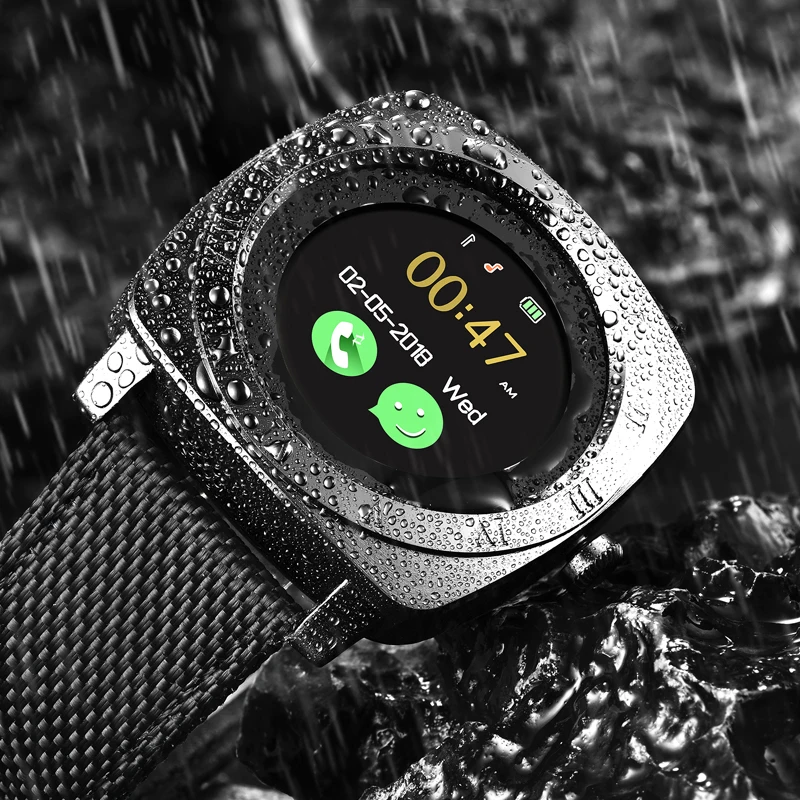 2018WISHDOIT умные часы шагомер фитнес камера SIM карта Smartwatch телефон mp3 плеер человек