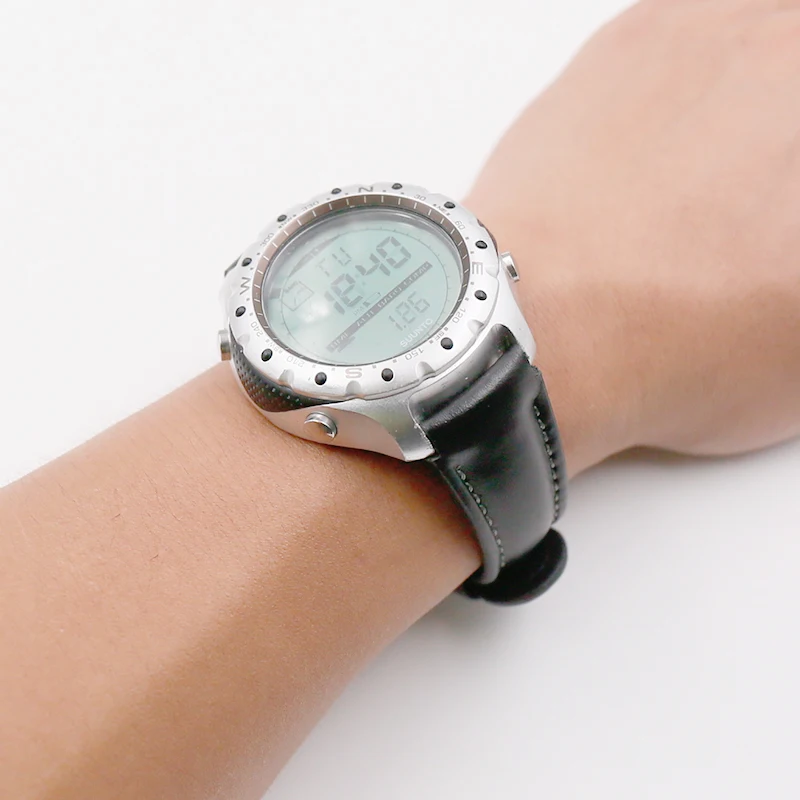 Watch accessories For SUUNTO X-LANDER Spartan men's and women's outdoor sports silicone rubber leather strap