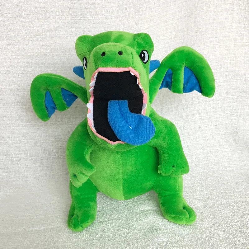 Новое племя коллизионные COC Плюшевые игрушки-Драконы Горячая Мода игра зеленый дракон детские куклы Динозавр игрушки 30 см