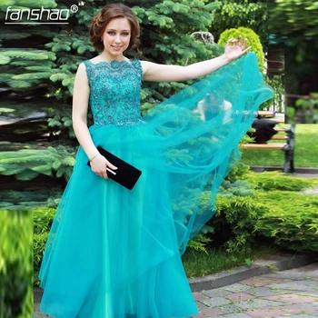 

Elegant A Line Floor Length Grace New Evening Dresses Applique Beaded Plus Sizes Long Party Prom Dresses Robe Soiree Custom Made