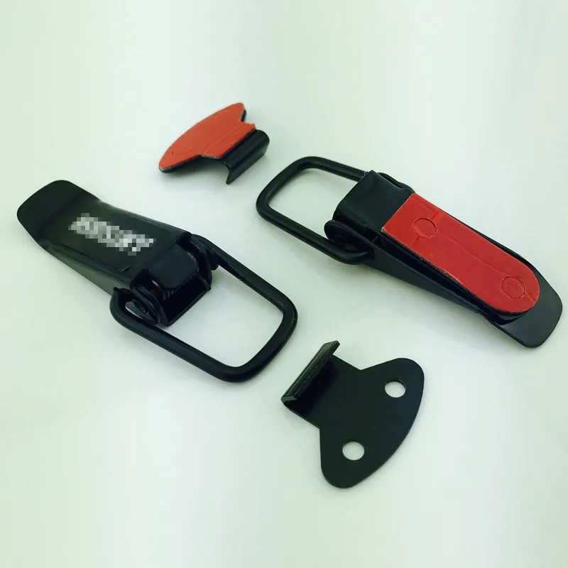 A new bumper retractor hood lock surrounded by modified fixed screw