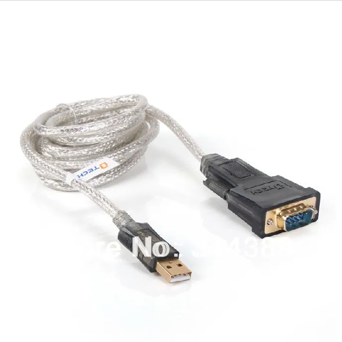 Позолоченная розетка USB в RS232 конвертер данных виртуальный последовательный порт