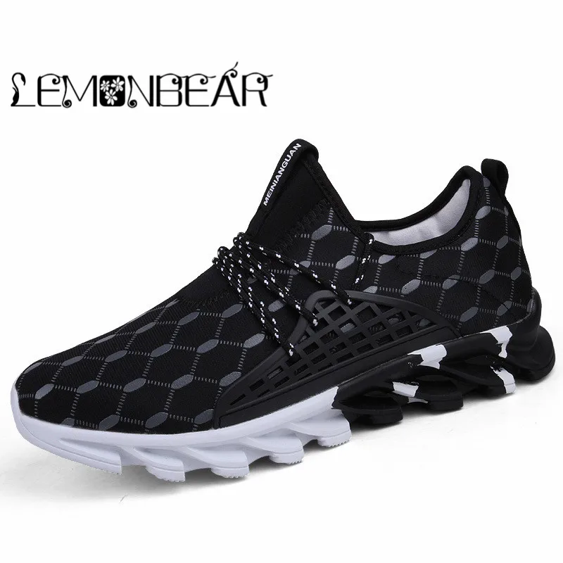 

Men shoes 2018 New Arrivals hot striped Breathable Ultra-light lace-up shoes men sneakers spring comfortable men vulcanize Shoes