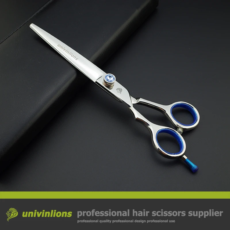 7" Left Hand Straight Shears Dog Grooming Scissors Animal Clippers Grooming Shears Pet Scissors