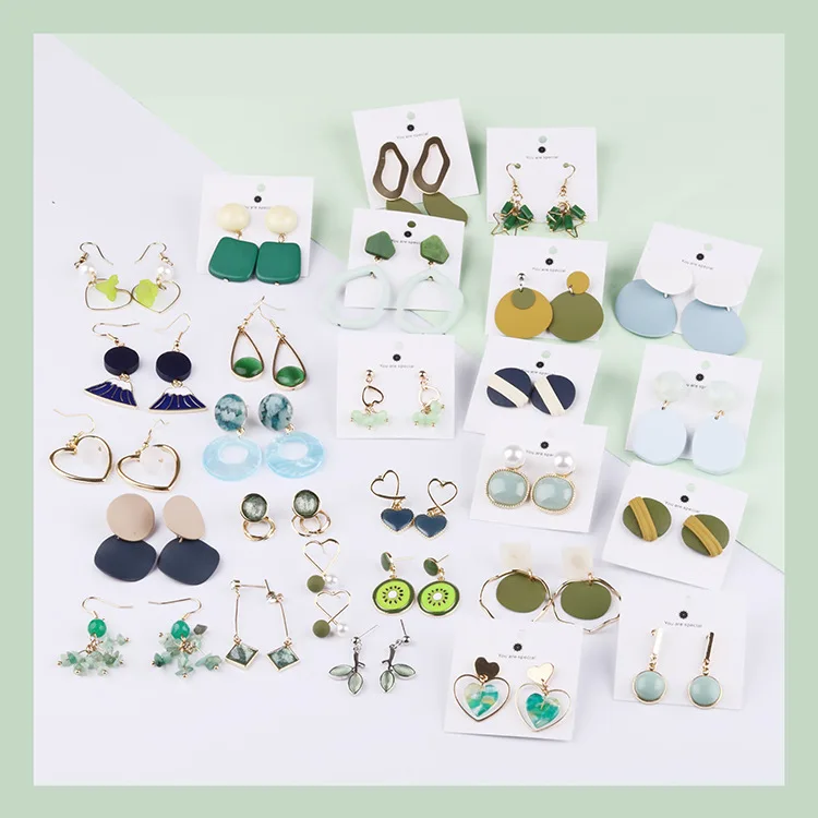 

Premium Blue Earrings For Women Korean Drop Earrings Bridal Jewelry Travel Neon Green Statement Jewelry Wholesale Free Shipping