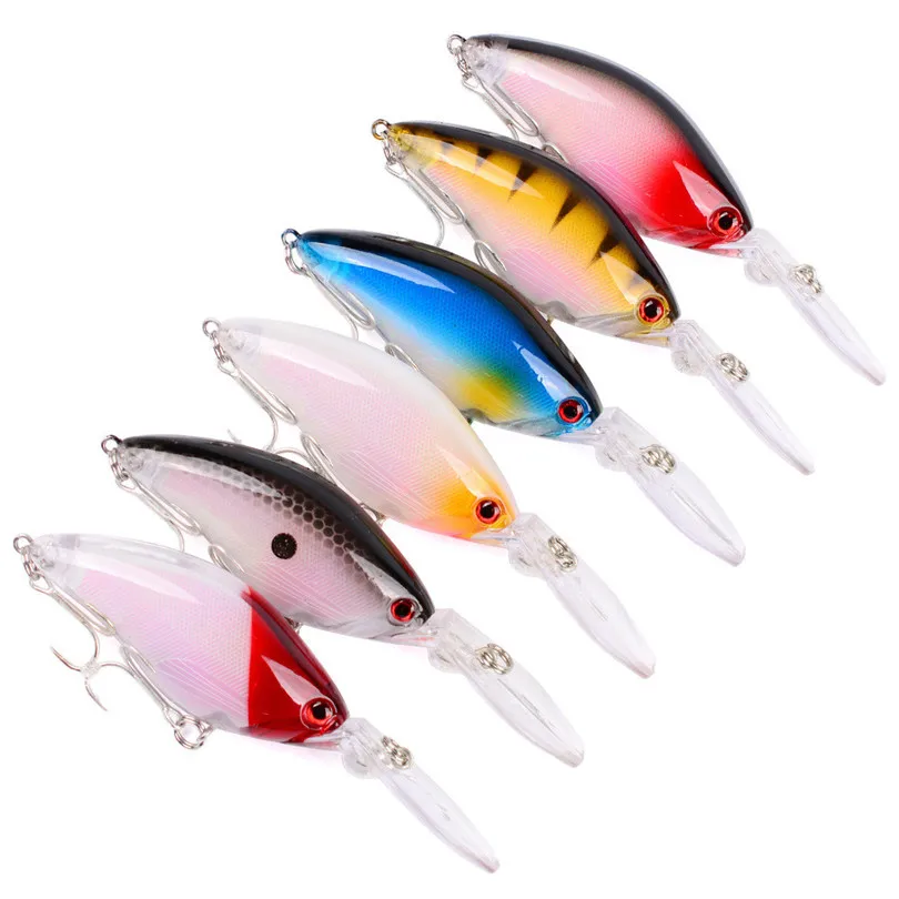 

11cm Fishing Lures Artificial Baits Plastic Hard Baits Multi Colors Minnow Lures Deep Sea Fishing Trout Tackle Accessories 4A