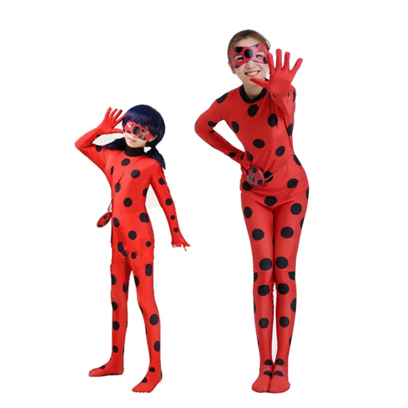 lady bug halloween costume woman miraculous disfraz ladybug infantil cosplay costumes marinette carnival birthday party bodysuit on aliexpresscom alibaba