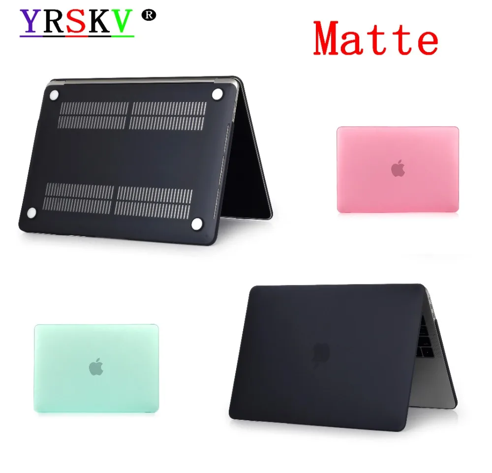 Laptop Case for apple Macbook Air Pro Retina 11 12 13 15 Matte Finish Cover for macbook New Air Pro 13 15 Touch Bar ID A1932
