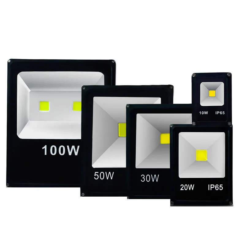 

Led Floodlight 10W 20W 30W 50W 100W Outdoor Spotlight Flood Light AC 220V Waterproof IP65 Professional Lighting Lamp