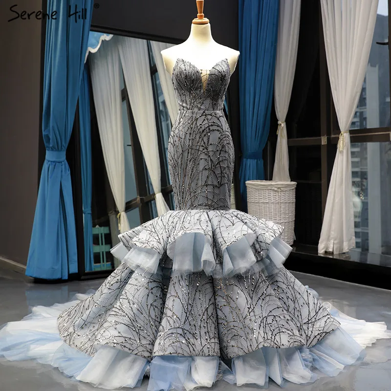 dark gray wedding dress