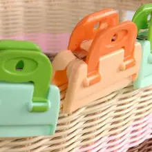 Портативный ABS практичная герметизация пищевых продуктов очень сильный зажим бутылка для воды пакет сумка зажим Горячая 2 шт