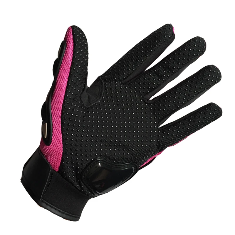 PRO-BIKER рыцарь полный палец маленький размер S розовый оранжевый черный для женщин мото rcycle перчатки moto Mujer Luva Мото Гонки женские перчатки