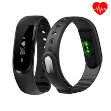New Arrival ID101 Smart Bracelet Sports Smartband Bluetooth 4.0 Heart Rate Monitor Sports Fitness Tracker Band for Android iOS