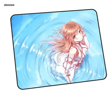 

Sword Art Online mouse pad Gorgeous 30x25cm mousepads best gaming mousepad gamer Cartoon personalized mouse pads keyboard pc pad
