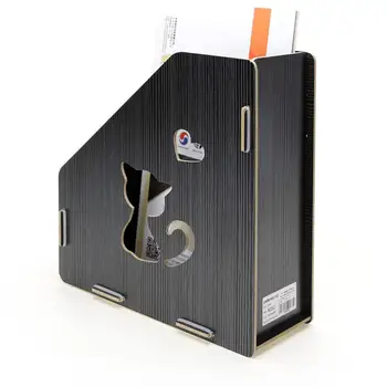 

1pcs creative artisan desktop storage storage rack plug office file box wholesale spot A052