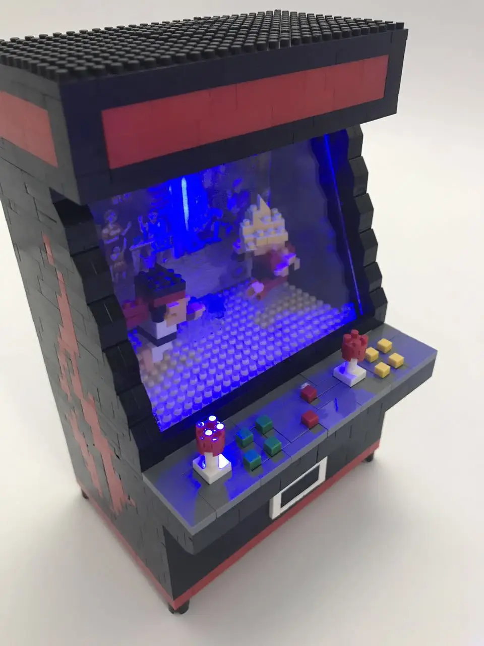 ZRK MINI Blocks street fighter game 7808-2