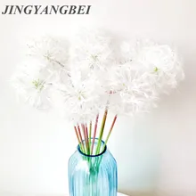 66 см пластик белый Одуванчик искусственный цветок Рождественское украшение Свадьба организовать декоративные дорожные свинцовые цветы