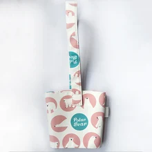 Горячая Портативная Сумка-переноска из чистого хлопка скатерть стаканчик Крышка для молока чай сок Прекрасный маленький подарок Сумочка бутылочные крышки Держатели