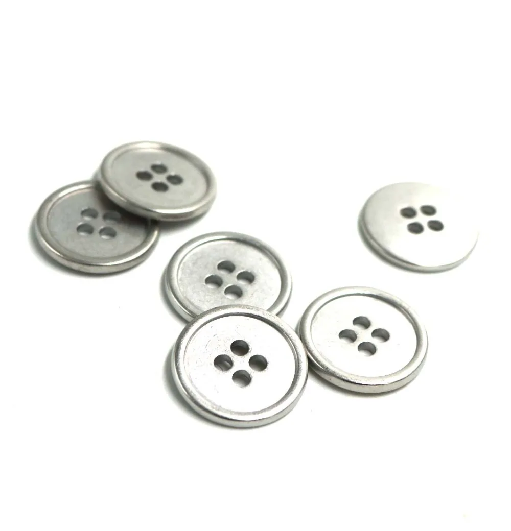 Buy 20mm Zinc metal alloy Sewing Button Metal Buttons