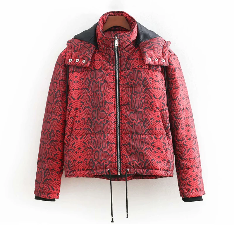 red snake skin outfit