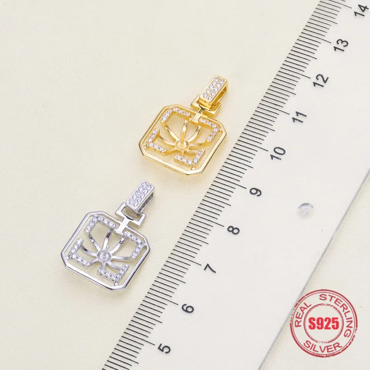 

Wholesale Jewelry Findings&Components Gold/Silver Bail Bead Caps Accessories For 0.9mm Hole Pearls Beads DIY Making
