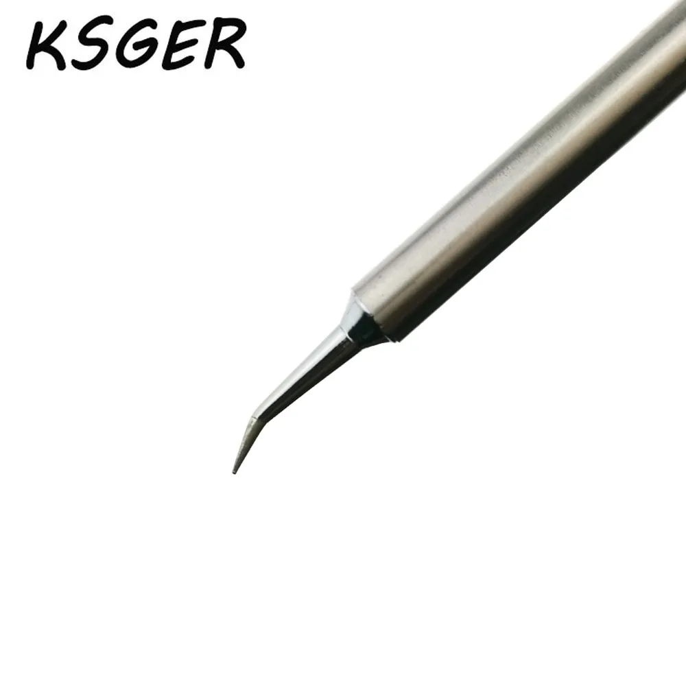 KSGER T12 наконечники для паяльника женская модель STC или LED STM32 O светодиодный
