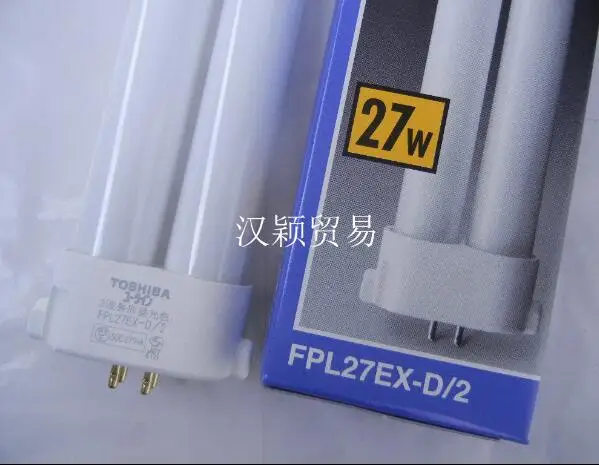 

TOSHIBA FPL27EX-D/2 27W GY10q-4 PIN cfl dated compact fluorescent lamp