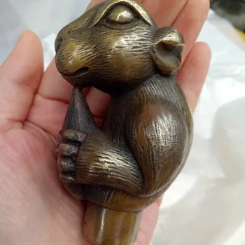 

Gifts Carved Squirrel carving head crutches leading cane