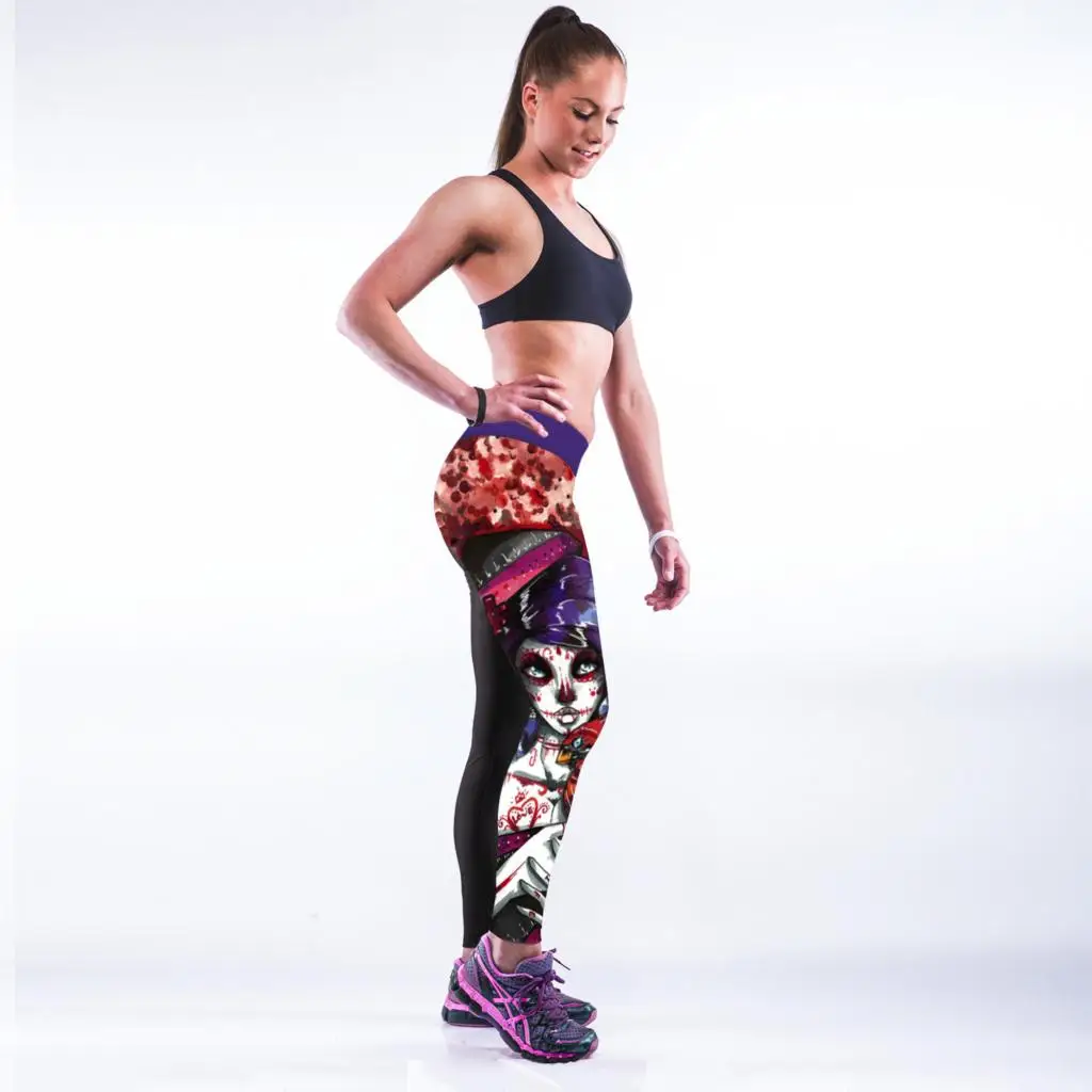 Corriendo Deportes Новый дизайн леггинсы для женщин 3D печатных Леггинсы для досуга мода ComfortableTrouser Радуга Лев Leggin 19 цветов K079