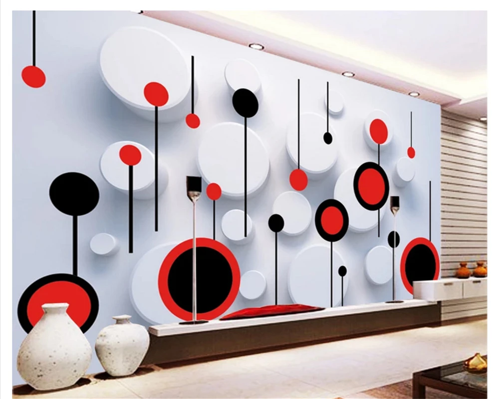 Beibehang Wallpaper Untuk Dinding 3 D Wallpaper Ukuran Trend Fashion