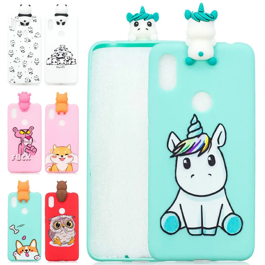 

Silicone Case For Xiaomi Redmi S2 Case Soft TPU 3D Cover Unicorn Bear Cat Owl Panda Patterned For Xiaomi redmi S2 Case