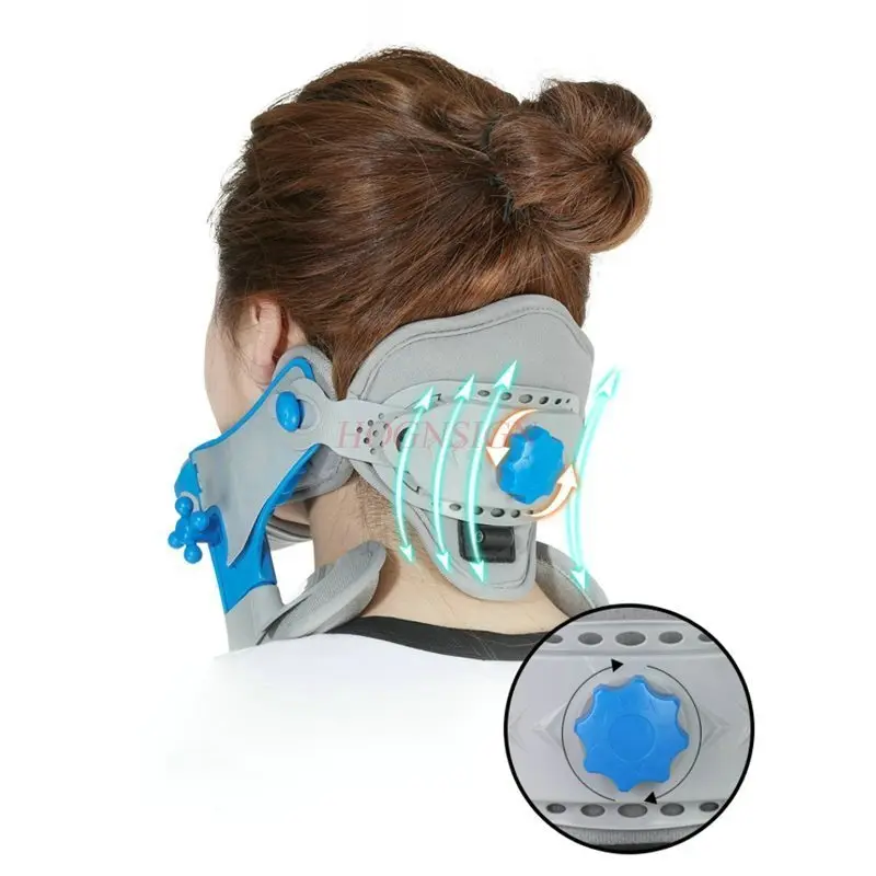 U-type Cervical Traction Correction Height Adjustable Medical Neck Fixed Stretch Warm Cover Hot Compress Men And Women Care
