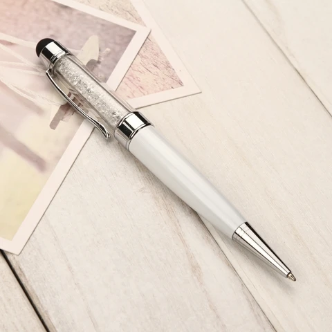 

Touch Pen Function Fashion Jewelry Crystal Mini USB Flash Pen Drive Driver Memory Stick 8GB 16GB 32GB 64GB Pen-Drive Gift Key