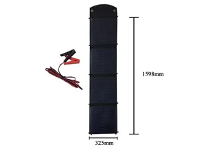 50W foldable solar charging kit _2