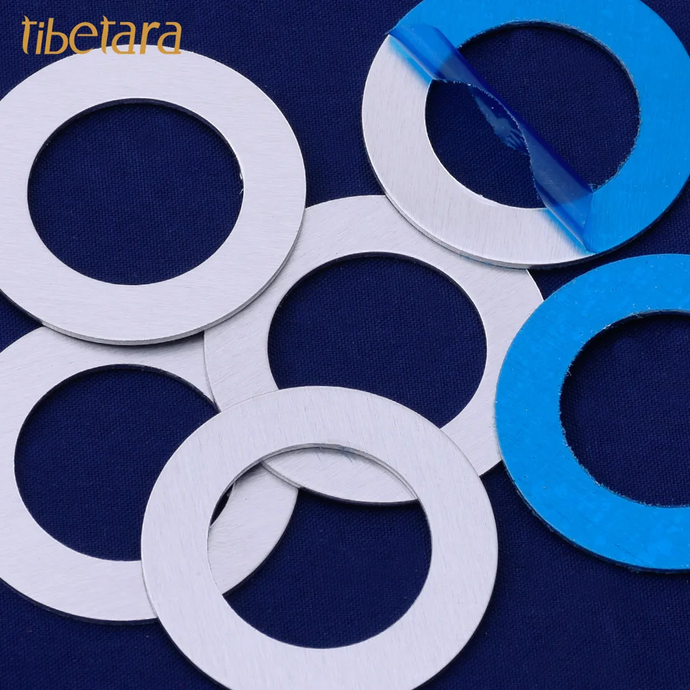 20pcs 1 5//8/" tibetara aluminum round washer Stamping Blank 18 Gauges 10148301