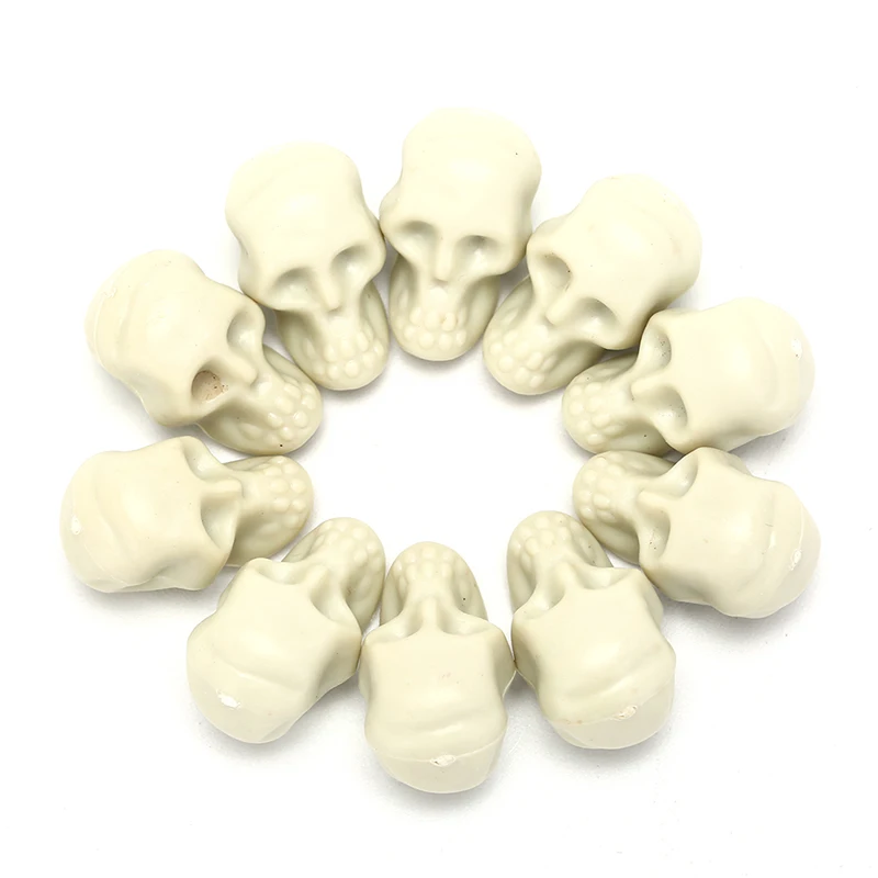 

10pcs Home Decoration Simulation Skull Mini Skull Plastic Replica Halloween