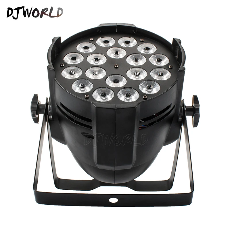  LED Can 18x18W Par Light Casting Aluminum Stage Par RGBWA+UV 6in1 Wash DMX 512 For Atmosphere Of Di - 32860394785
