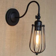 Estilo Loft Edison lámpara de Pared de espejo de Pared de iluminación Industrial Vintage iluminación lámparas de Pared para el hogar Lampara Pared
