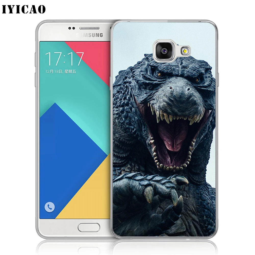 IYICAO Годзилла 2 фильм Мягкий силиконовый чехол для телефона samsung A10 A30 A40 A50 A70 M10 M20 M30