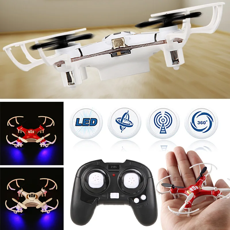 Baru 4 Channel 4 Axis RC Drone Quadcopter Kecil Remote 