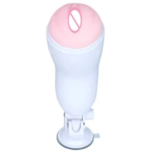 Male Masturbator Handsfree Artificial Vagina Vibrating Masturbation Cup Trainer Sex Machine Realistic Pussy Aircraft Cup For Man