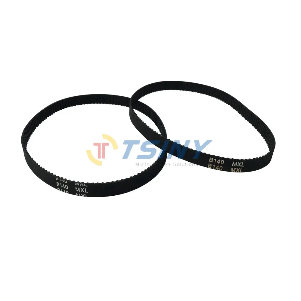 B140MXL Round Rubber Closed Loop Belts Timing Belt Pitch 2.032 Length