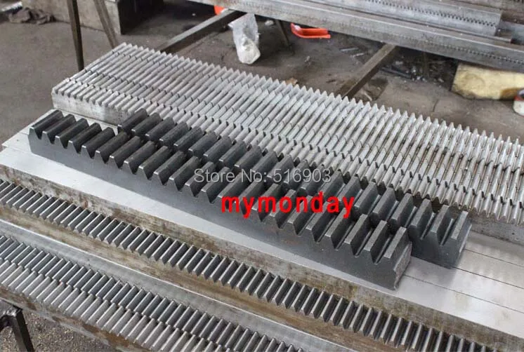 45 # сталь 1 Mod CNC зубчатая закалочная стойка Шестерня 20(H)* 15(W)* 1000 мм + 30 зубьев с 32