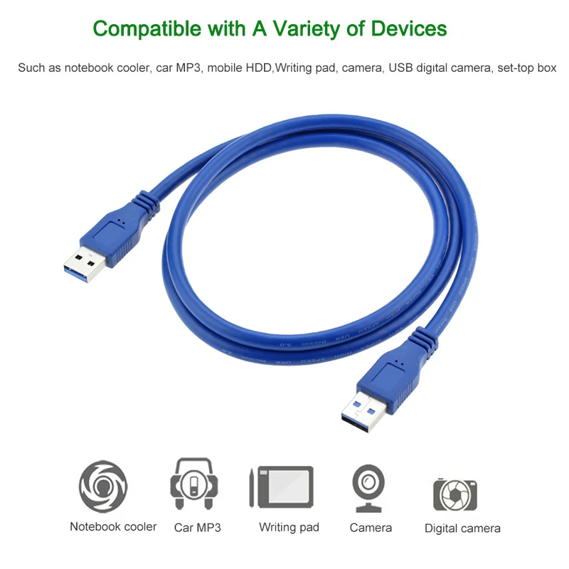 Высокое качество USB3.0 мужчинами высокое Скорость кабель для передачи данных USB 3,0 момме передача данных кабель Соединительный кабель для