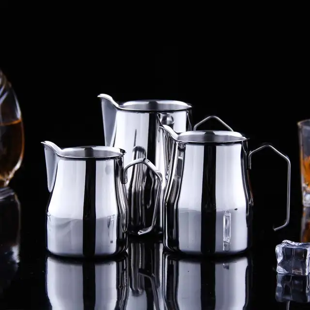 Special Price Italian-style Thick 304 Stainless Steel Espresso Coffee Milk cup mugs caneca thermo Frothing Pitcher Steaming Frothing Pitcher Special Price Italian-style Thick 304 Stainless Steel Espresso Coffee Milk cup mugs caneca thermo Frothing Pitcher Steaming Frothing Pitcher