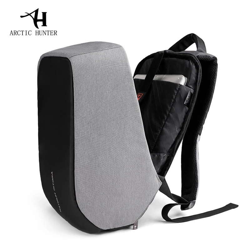 

ARCTIC HUNTER 15.6 inch Laptop Backpack For Men Water Repellent Functional Rucksack with USB Charging Port Travel Backpacks Male
