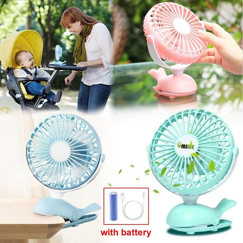 usb stroller fan